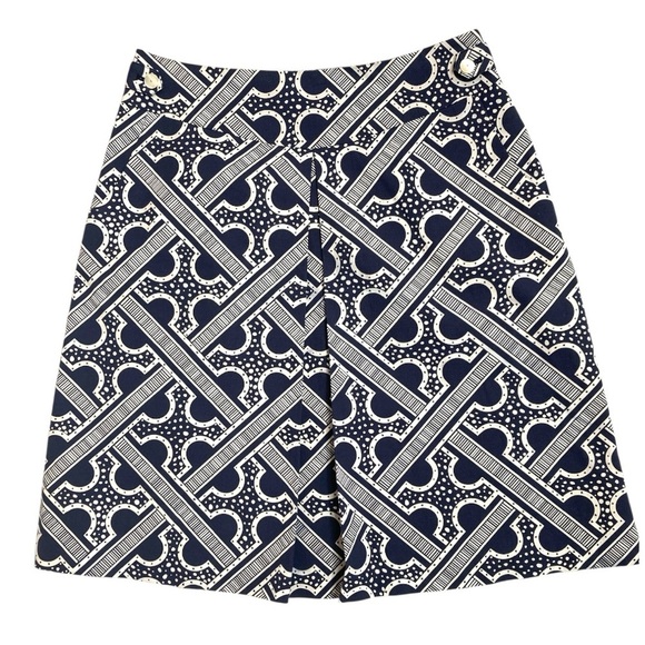 J. McLaughlin Geometric Print Skirt - Picture 1 of 13